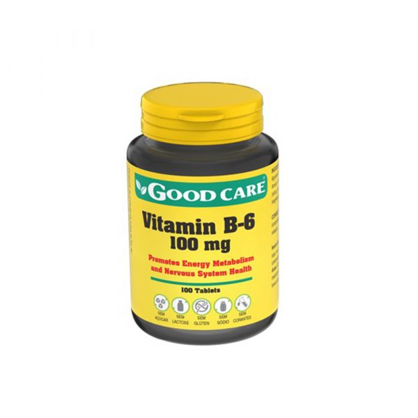 Vitamina B6 100 mg 100 comprimidos - Good Care