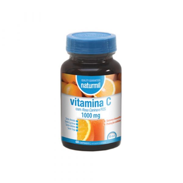 Vitamina C 1000 mg 60 comprimidos - Naturmil