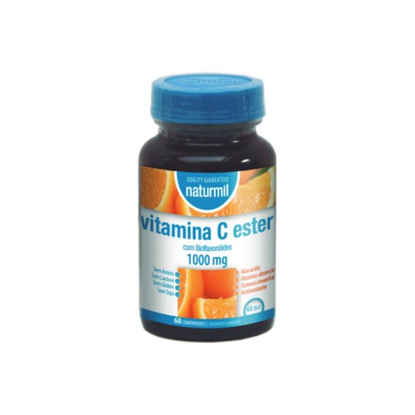 Vitamina C Ester 1000 mg 60 comprimidos - Naturmil