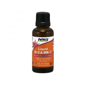 Vitamina D-3 2500 IU + Vitamina MK7 30 ml – Now