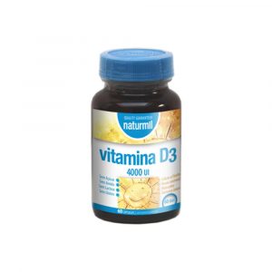 Vitamina D3 4000 UI 60 cápsulas - Naturmil