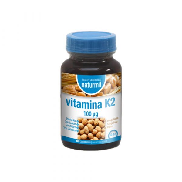 Vitamina K2 60 Comprimidos - Naturmil