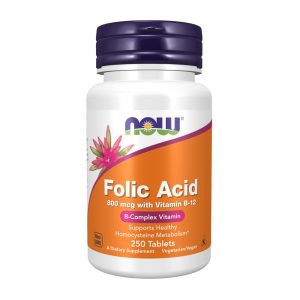Acido Folico da marca Now foods