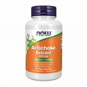 Alcachofra extrato de 450mg da marca Now