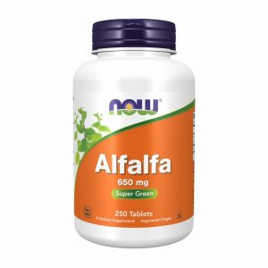 Alfalfa de 650mg da marca Now