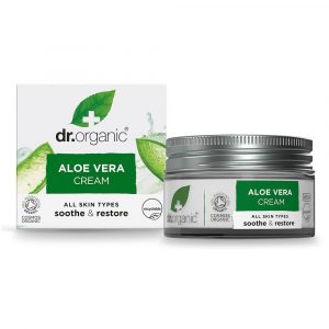 aloe vera creme de rosto da dr. organic