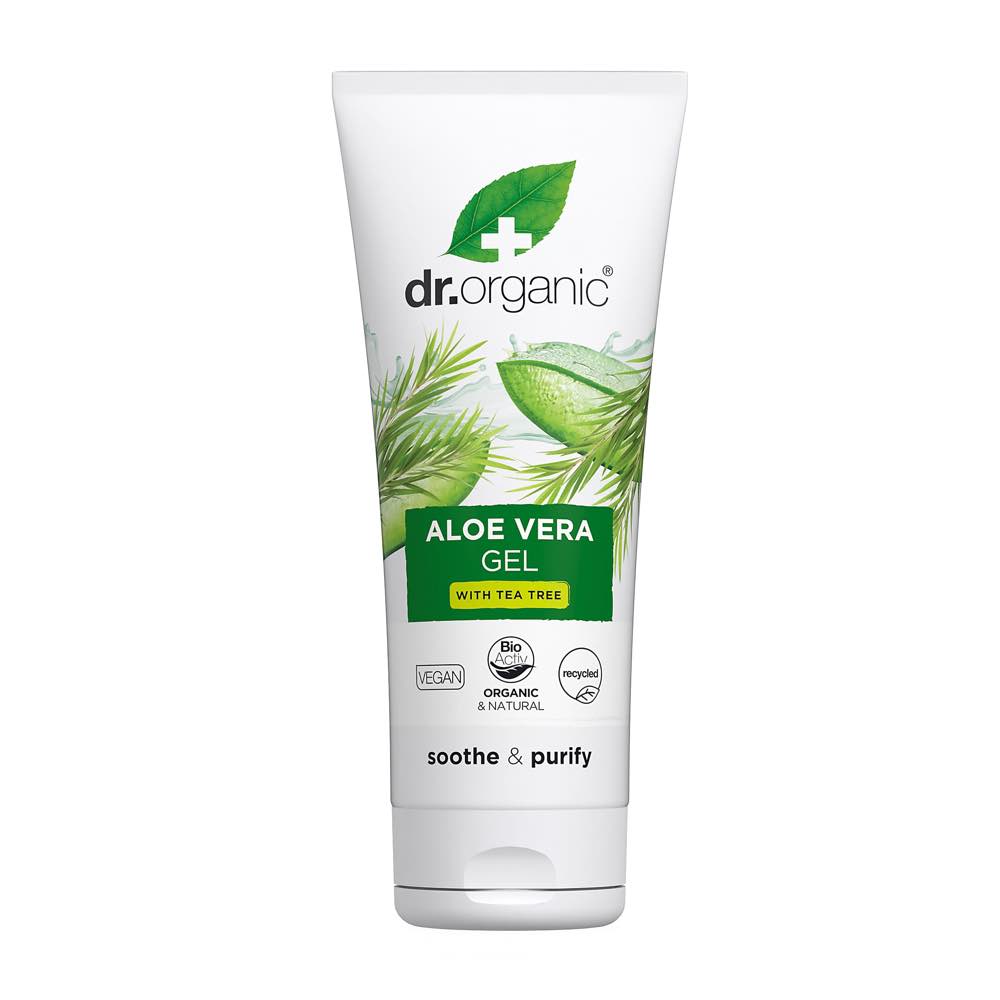 Aloe vera Gel hidratante com Tea tree e Arnica dr organic
