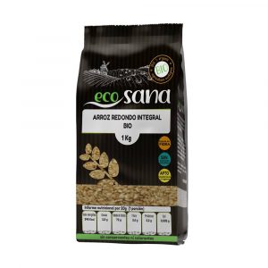 Arroz Redondo Integral Bio 1 Kg - Ecosana