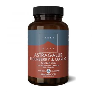 Astraglo, salgueiro sabugueiro e alho da marca Terranova