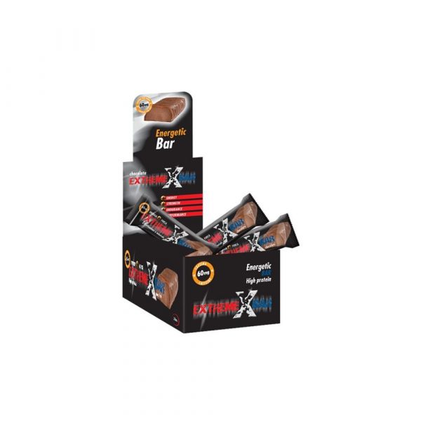 Barra Extreme Chocolate 24 Barras - Gold Nutrition