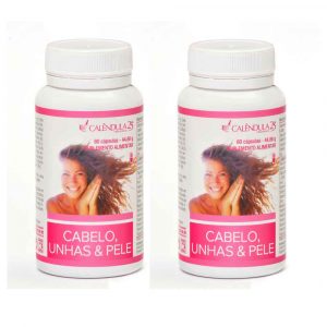 Cabelo, unhas e pele em pack de 2 da marca Calêndula