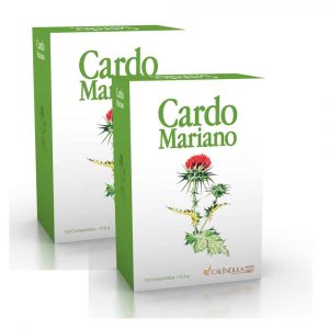 Cardo Mariano em pack comprimidos da marca Calêndula