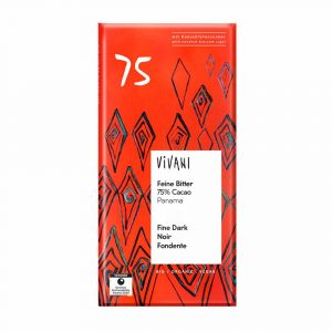 chocolate de 75% cacau da marca Vivani