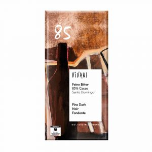Chocolate de 85% Cacau da marca Vivani