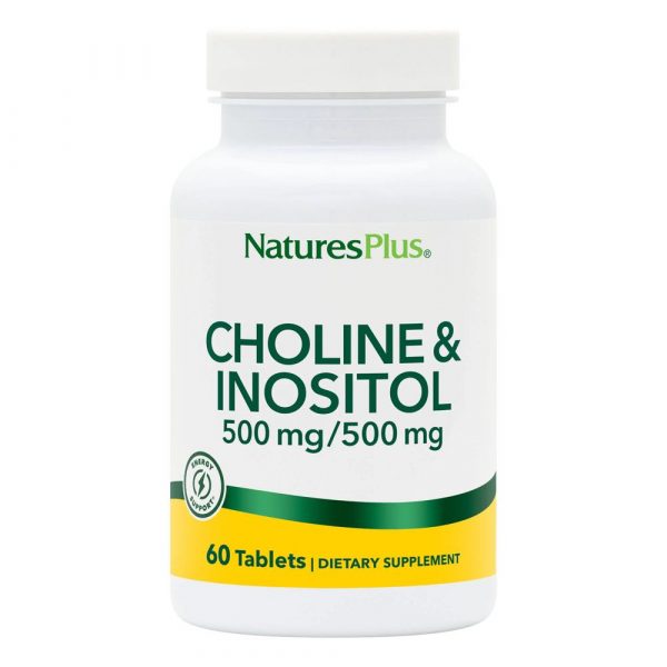 Colina e Inositol da marca Natures Plus