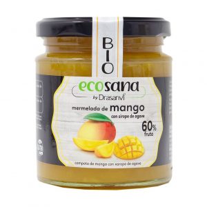 Compota Extra Manga Sem Açúcar Bio 260 g - Ecosana