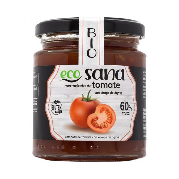 Compota Extra Tomate Sem Açúcar Bio 260 g - Ecosana