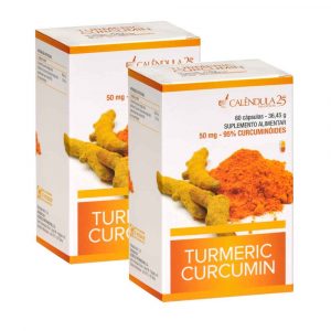 Curcuma em pack da marca calêndula