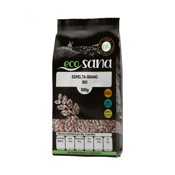 Espelta Grão Bio 500 g - Ecosana