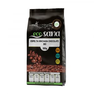 Espelta Tufada Chocolate Bio 300 g - Ecosana
