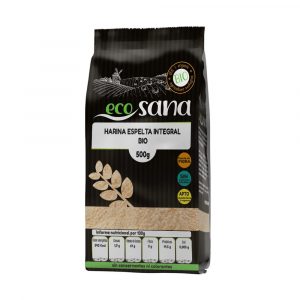Farinha de Espelta Integral Bio 500 g - Ecosana