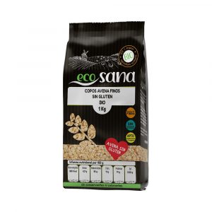 Flocos de Aveia Finos Bio 1 Kg - Ecosana