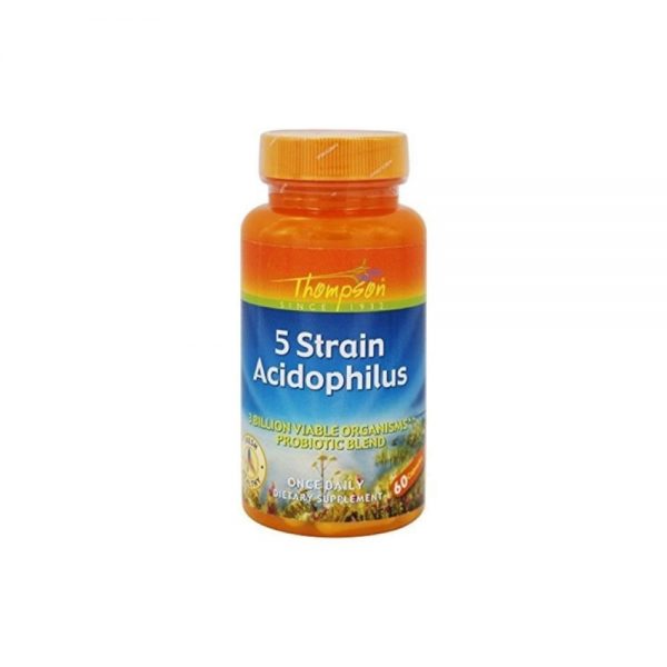 5 Strain Acidophilus 60 cápsulas - Thompson