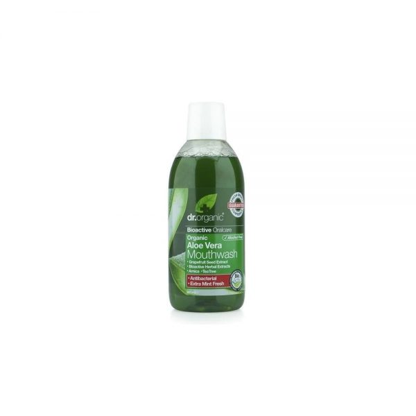 Aloé Vera Colutório Bio 500 ml - Dr. Organic