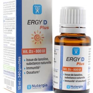 Ergy D Plus 15 ml - Nutergia