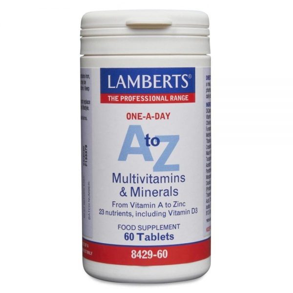 Multivitaminas A-Z 60 Comprimidos - Lamberts