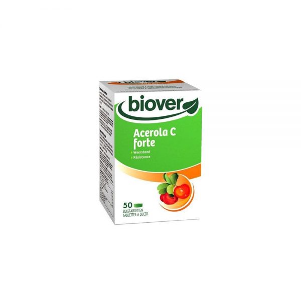Acerola C Fuerte 50 pastilhas - Biover