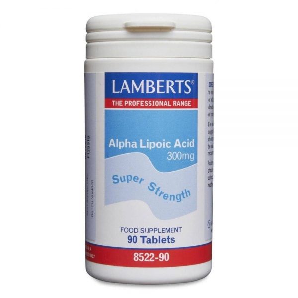 Ácido Alfa Lipoico 300 mg 90 comprimidos - Lamberts