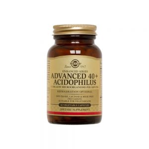 Advanced 40+ Acidophilus 60 cápsulas - Solgar