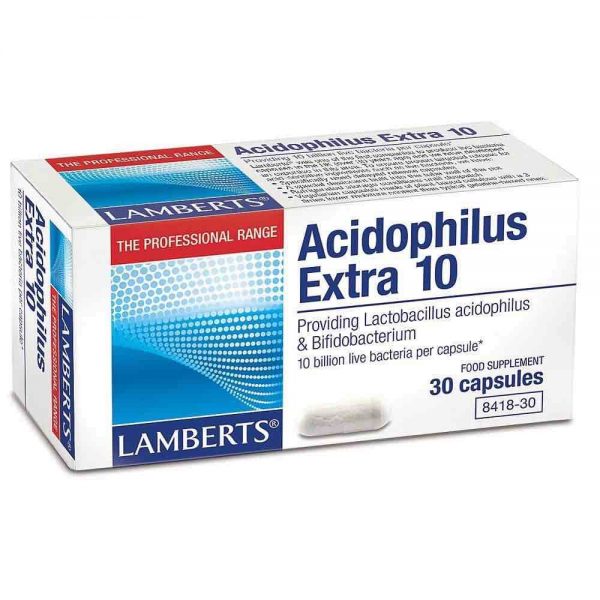 Acidophilus Extra 10 30 cápsulas - Lamberts