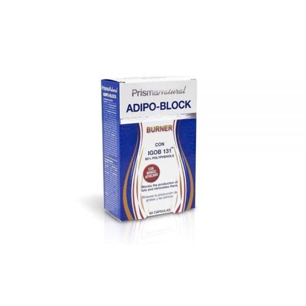 Adipo Block Burner com Termogénico 60 cápsulas - Prisma Natural