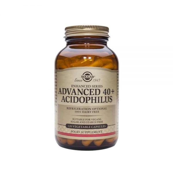 Advanced 40+ Acidophilus 120 cápsulas - Solgar