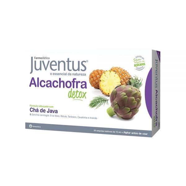 Alcachofa Detox 30 ampolas - Juventus