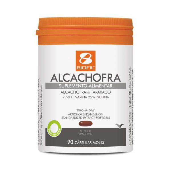 Alcachofra plus 90 cápsulas - Biofil