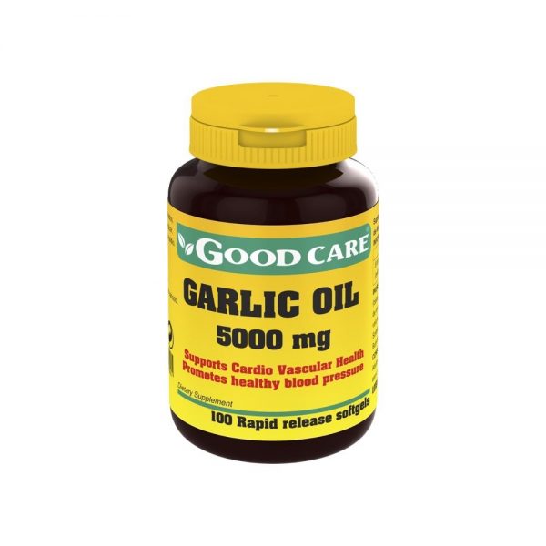 Alho 5000 mg 100 cápsulas - Good Care