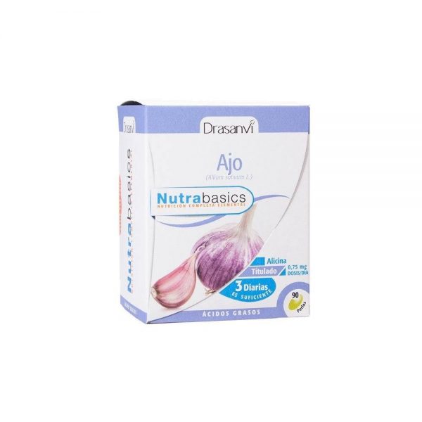 Alho Macerado 500 90 softgels - Nutrabasics Drasanvi