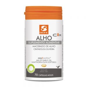 Alho mix - Pressão Arterial 70 cápsulas - Biofil