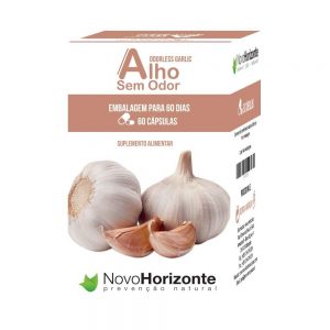 Alho Sem Odor 1000 mg 60 cápsulas - Novo Horizonte