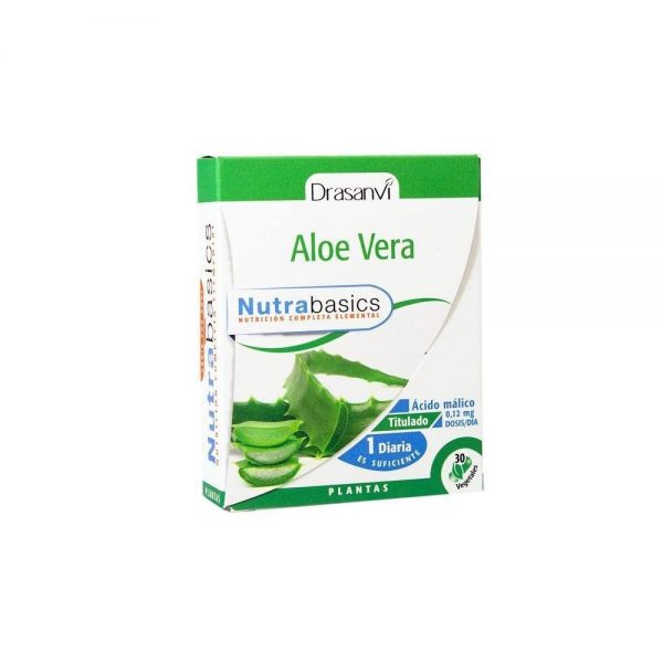 Aloe Vera 30 cápsulas - Nutrabasics Drasanvi