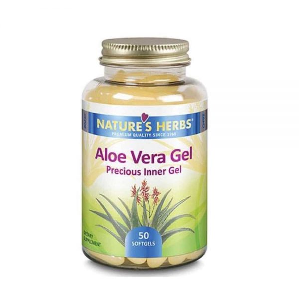 Aloe Vera Gel 50 cápsulas - Nature´s Herbs