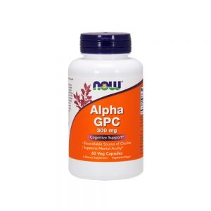 Alpha GPC 300 mg 60 cápsulas - Now