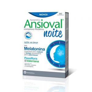 Ansioval Noite 30 comprimidos - Farmodiética