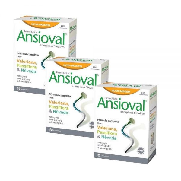 Ansioval 60 comprimidos Leve 3 Pague 2 - Farmodiética