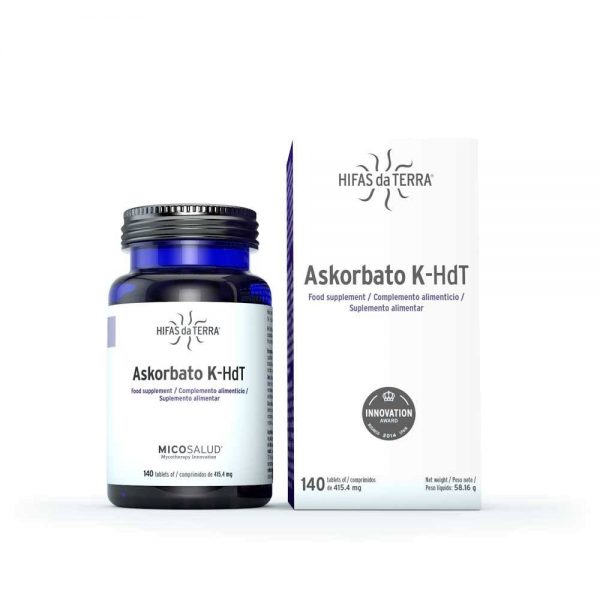 Ascorbato HDT 140 comprimidos - Hifas da Terra