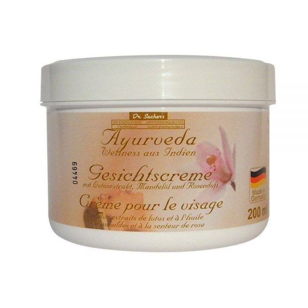 Ayurveda Creme Antirrugas Para o Rosto 200 ml - Dr. Sacher´s