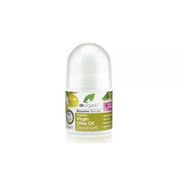 Aceite de Oliva Desodorante Bio 50 ml - Dr. Organic